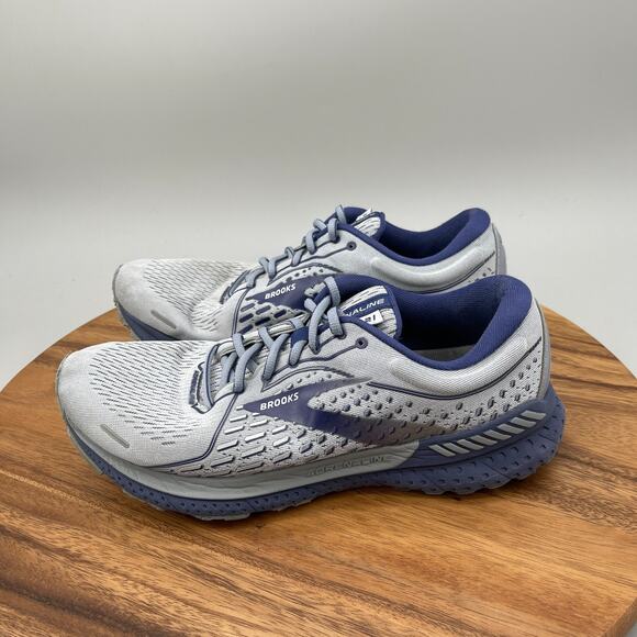 Brooks Adrenaline 21 Shoes Mens Size 9 2E Gray Running Comfort Walking Sneakers main image 5